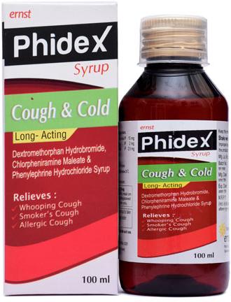 Dextromethorphen HCL, Chlorphenrimine Maleate And Phenylephrine HCL Syrup