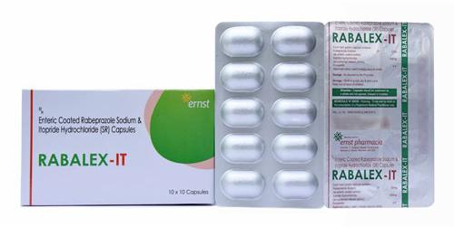 Enteric Coated Rabeprazole Sodium and Itopride Hydrochloride Capsules