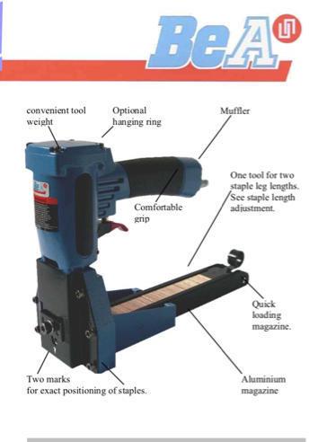 BeA Polished Metal Pneumatic Carton Closer, Size : Standard