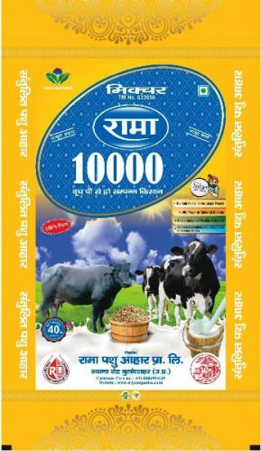 Rama 10000 Mixture Pashu Aahar, For Animal Feed, Packaging Type : BOPP Natural Bag