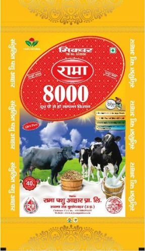 Rama 8000 Mixture Pashu Aahar, For Animal Feed, Packaging Type : BOPP Natural Bag