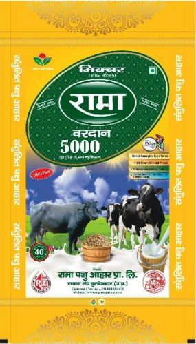 Rama Vardan 5000 Mixture Pashu Aahar, For Animal Feed, Packaging Type : BOPP Natural Bag