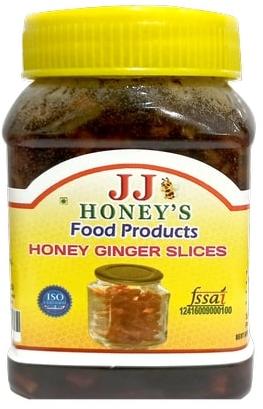 JJ Ginger Slices Honey, Certification : FSSAI Certified