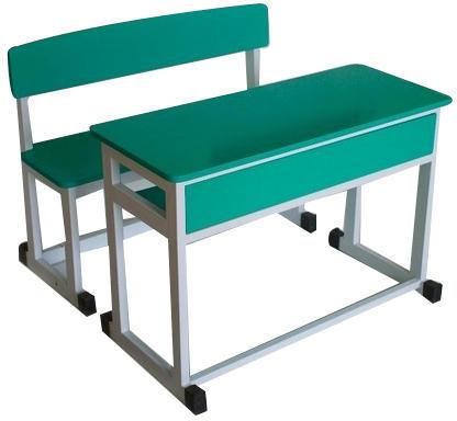 Polished Iron School Furniture, For Institute, Seating Capacity : 2