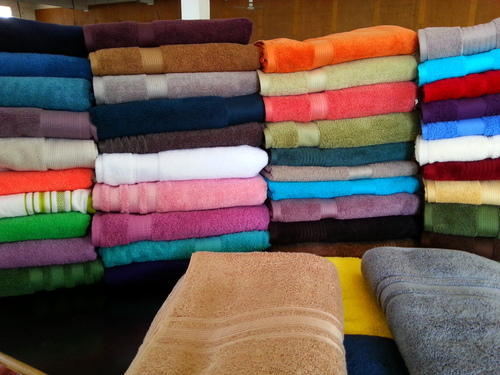 Bath Towels, Pattern : Plain, Printed, Embroidered