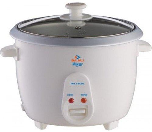 Bajaj Rice Cooker, Color : White