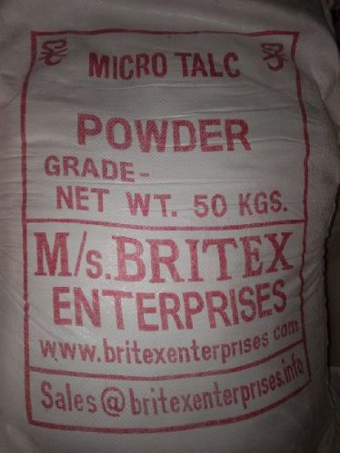 BRITEX Talcum Soapstone Powder, Color : WHITE