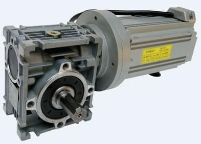 Polished Mild Steel Worm Gear BLDC Motor, For Robust Construction, High Efficiency, Voltage : 220 V