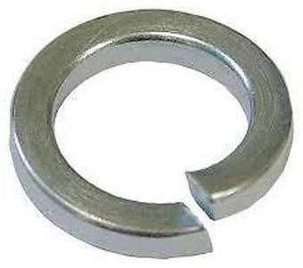 ZP/YZP Carbon Steel Spring White Washer, Size : M3 To M42