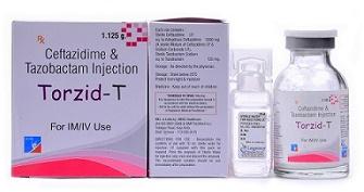TORZID-T CEFTAZIDIME AND TAZOBACTAM INJECTION