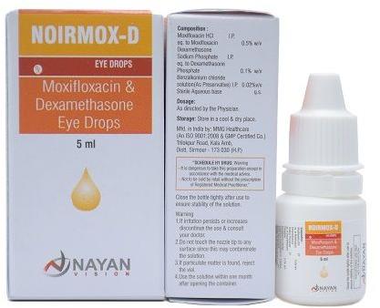 NOIRMOX-D MOXIFLOXACIN DEXAMETHASONE EYE DROP