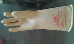 Industrial Rubber Gloves, Size : Large
