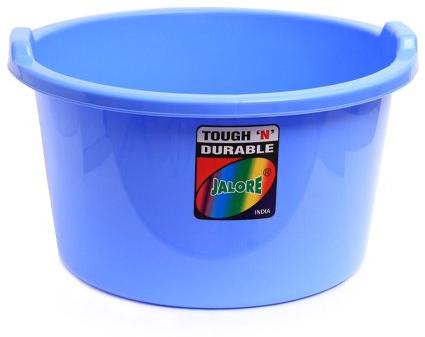 Plain 100 % Virgin HDPE Plastic Tub, Capacity : 32 Litre