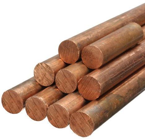 Round Chromium Copper Rod, Length : 1-1000mm