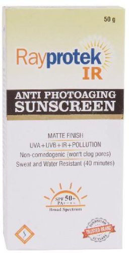 Surbhitam's Rayprotek IR Photoaging Sunscreen, Form : Gel