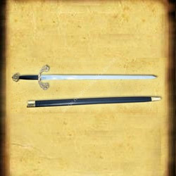 Iron/brass/leather Viking Sword