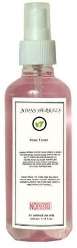 Johns Herbals Rose Skin Toner, Packaging Size : 210ml