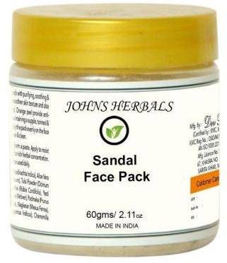 Johns Herbals Sandalwood Face Pack