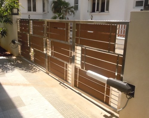 Mild Steel Automatic Folding Gate