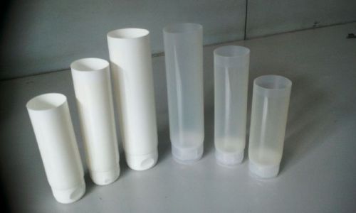 Plastic Barrier Laminates Tube, Color : White / Transparent