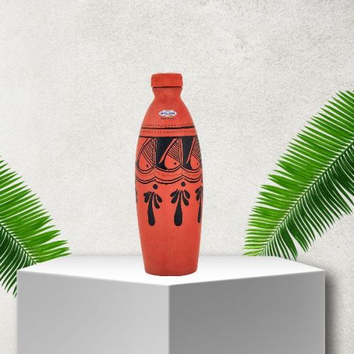 1 Liter Clay Water Bottle