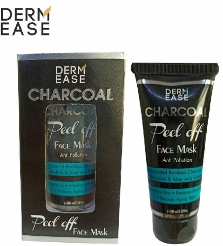 Derm Ease Charcoal Peel Off Mask For Face Use