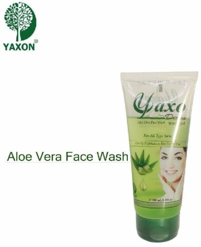 Yaxo Derma Aloe Vera Face Wash, Packaging Size : 100ml