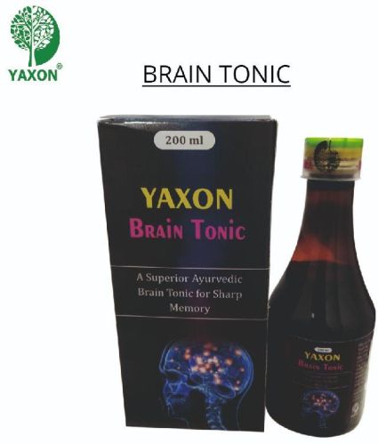 Yaxon Ayurvedic Brain Tonic, Packaging Type : Plastic Bottle