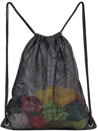 Mesh Drawstring Bag, For Shopping, Tuition, Feature : Easy Folding, Easy To Carry