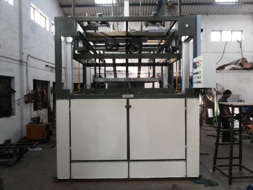 THERMOFORMING 2000-4000kg Electric Vaccum Forming Machine, Plastic Type : PC/ PP/ABS/HDPE