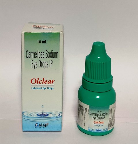 Plastic Carmellose Sodium Eye Drops, Bottle Size : 10 Ml