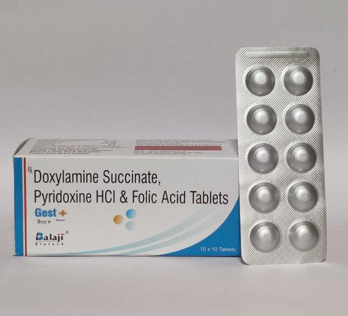 Gest Plus Doxylamine Succinate Tablet, Packaging Type : Alu-Alu