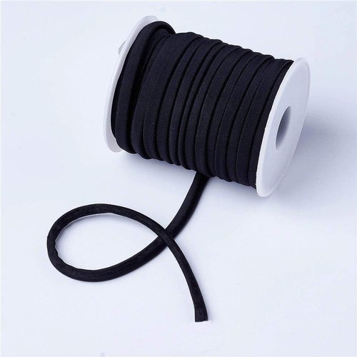 Spandex Elastic Band, For Mask, Color : Balck