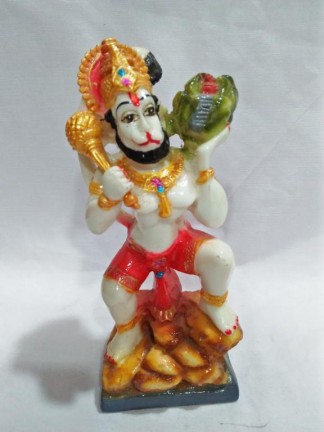 Fiber Lord Hanuman Ji Statue, For Dust Resistance, Shiny, Pattern : Printed