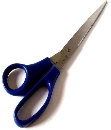 Polished 10-20gm Paper Scissors, Handle Material : Metal