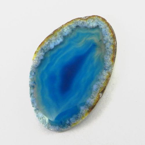 Fancy Agate Slice Semi Precious Stone