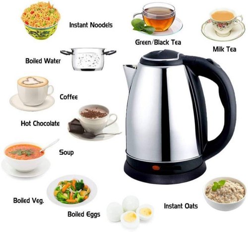 STEEL ELECTRIC KETTLE, Power : 1500 W