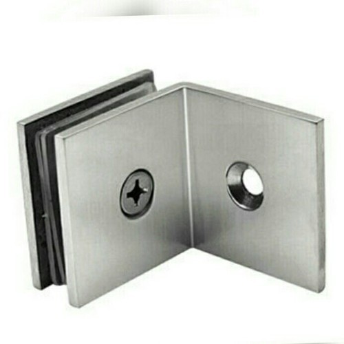 Polished Metal Glass Connector, Feature : Corrosion Resistance, Rust Proof