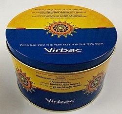 Printed Virbac Tin Box, For Packaging