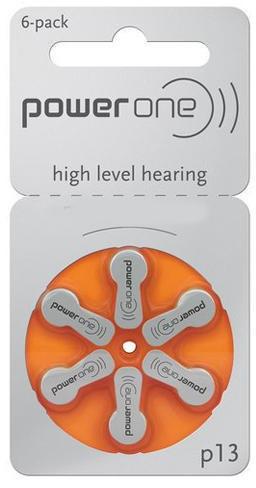 Power One Hearing Aid Batteries