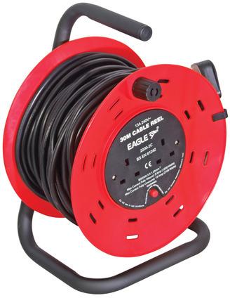 Plastic Extension Cable Drum, Color : Red