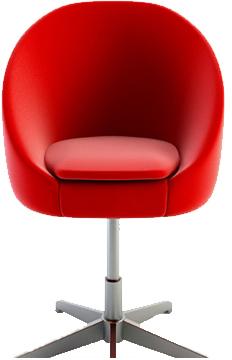 Lounge Chairs, Color : Red