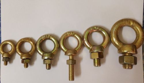 Round Iron Polished M.s Eye Bolt, For Fittings, Feature : Accuracy Durable, Corrosion Resistance