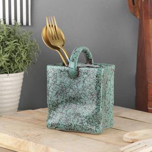 Ceramic Cutlery Holder Basket