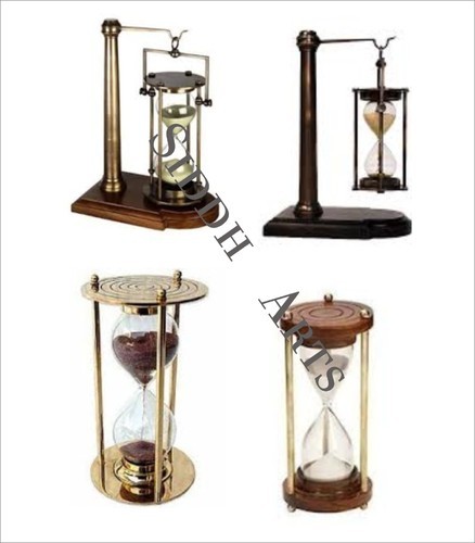 Brass Sand Timer, Size : 4 Inches