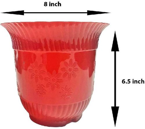 Flower Planter 10 Inch (Fresh), For Outdoor Use, Indoor Use, Decoration, Packaging Type : Plastic Bag