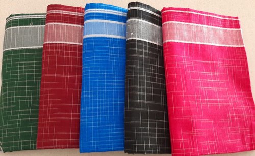 Mens Cotton Lungi, Feature : Anti-Wrinkle, Comfortable, Dry Cleaning, Easily Washable, Easy Wash