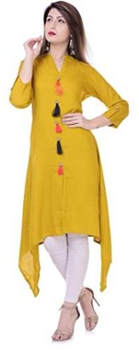 Cotton Ladies Plain Kurti, Occasion : Casual Wear, Formal Wear