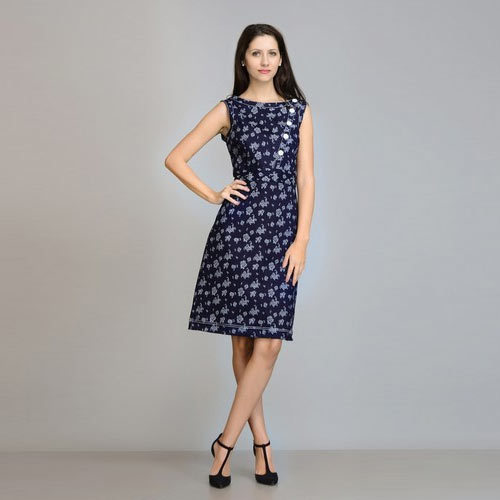 Ladies Printed One Piece Dress, Occasion : Party Wear