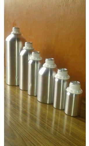 Aluminium Threaded Bottle, Capacity : 25 Ml, 50 Ml, 100 Ml, 250 Ml, 500 Ml